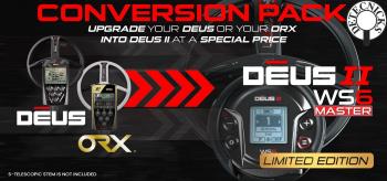 XP 9&#34; Deus II Conversion Pack
